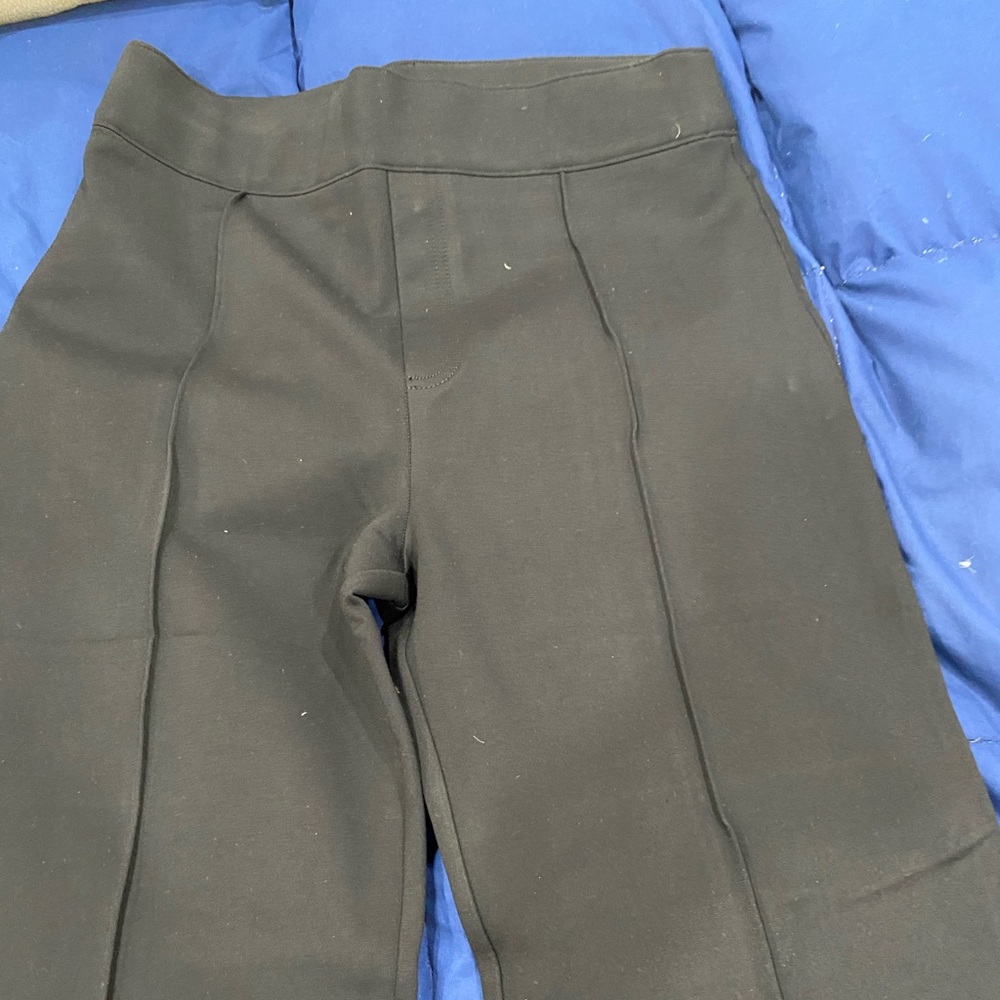 Brand new Spanx black flares. Beautiful!